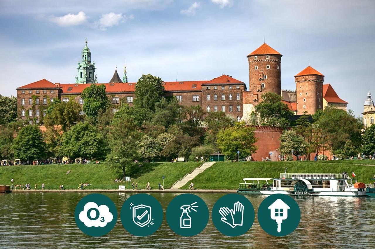 Wawel Apartments - Riverside Castle Krasków Dış mekan fotoğraf